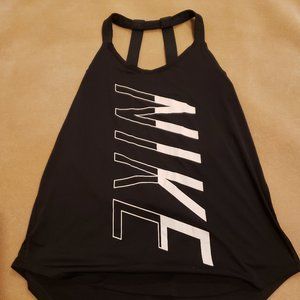 Super Cute Nike Dri-Fit Flare Tank Top strappy low cut back size small